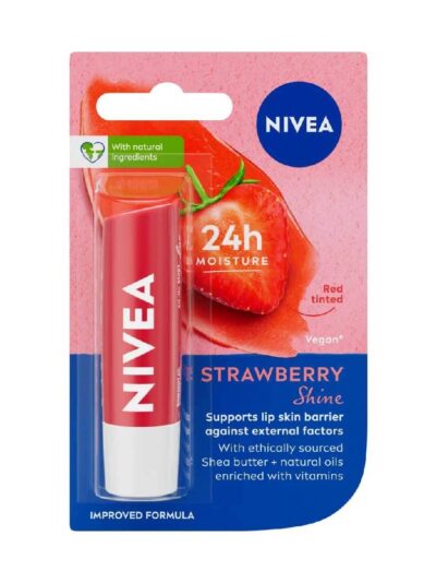 NIVEA Strawberry Shine Lip Balm