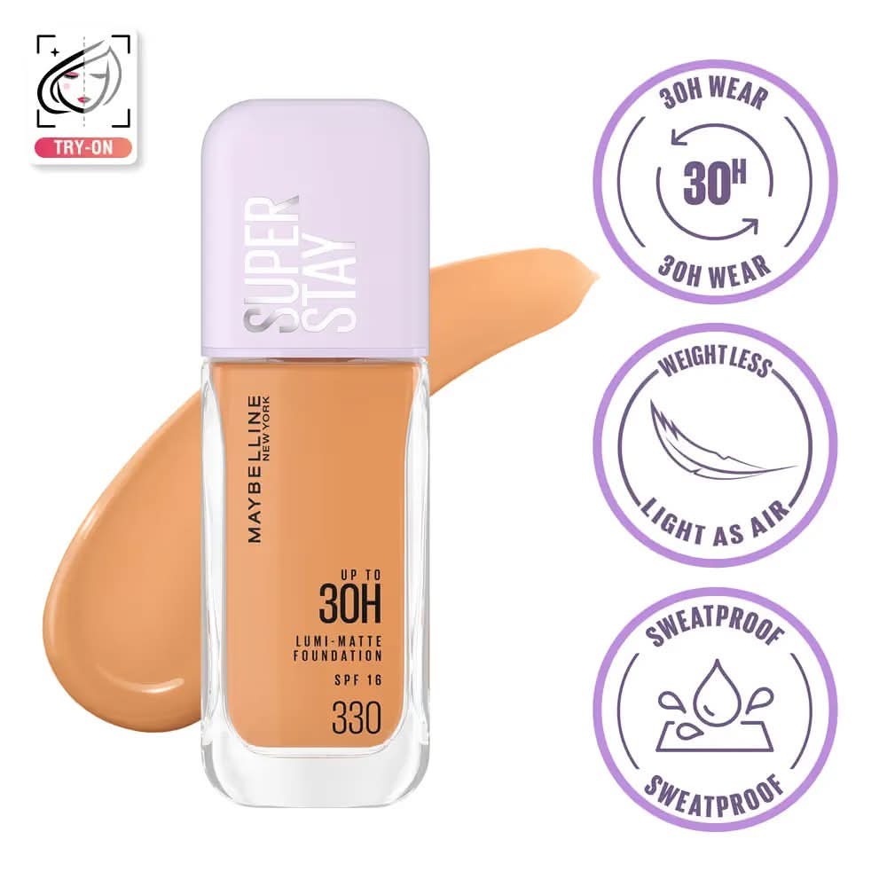Maybelline New York Up To 30 Hour Wear Lumi-Matte Foundation