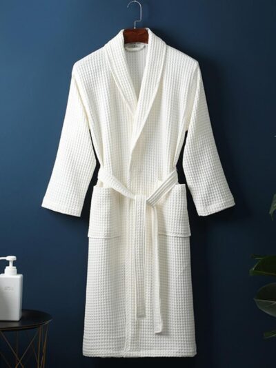 Bath Robe White Free Size