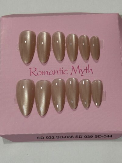 Romantic Myth Press on cat eye nails With Sticker No 10