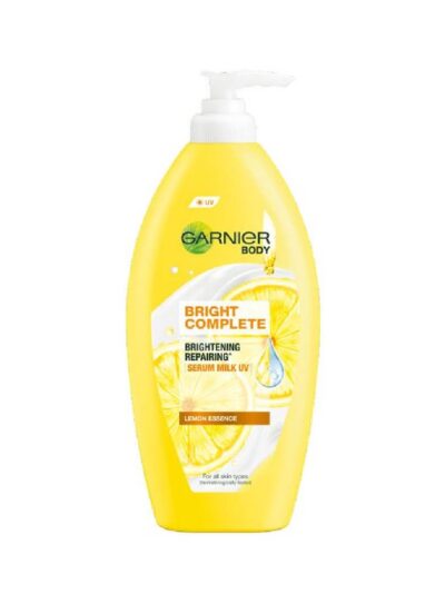 Garnier Bright Complete Extra Brightening Moisturizing Serum Milk Uv Body Lotion 400ml