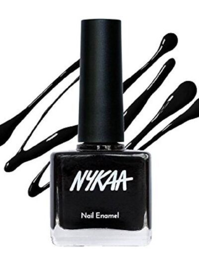 Nykaa Pop Nail Enamel Black Licorice 84