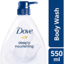 Dove Body Wash Deeply Nourishing 550ML