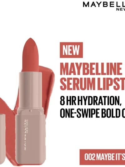 MAYBELLINE NEW YORK Serum Lipstick (Matte) 8Hr Hydrated color - 002