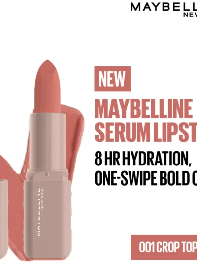 MAYBELLINE NEW YORK Serum Lipstick (Matte) 8Hr Hydrated color - 001 Crop Top