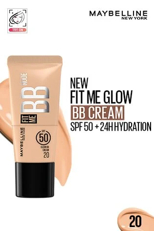 Maybelline Fit Me Nude BB Cream with Color No.20 Spf50 30ml