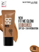Maybelline New York Fit Me BB Nude Glow BB Cream - SPF 50, 25 ml No 70