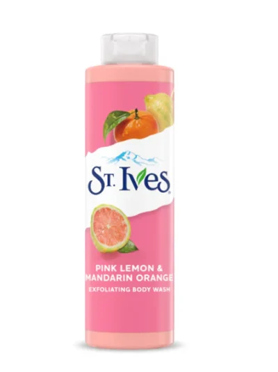 St. Ives Exfoliating Body Wash Pink Lemon & Mandarin Orange 700ml