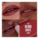 Maybelline Serum Lipstick Satin Finish with Hyaluronic Acid 107 Blind Date